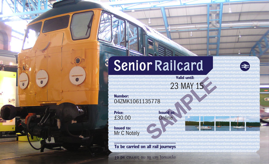 old age rail travel card