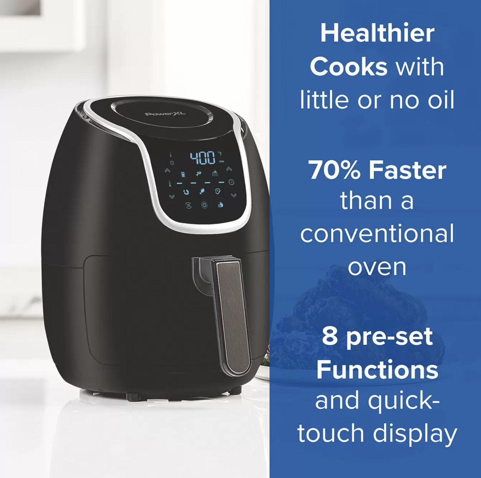 Win A Power XL Vortex 4.7L Digital Air Fryer! - Silversurfers Prize Draw